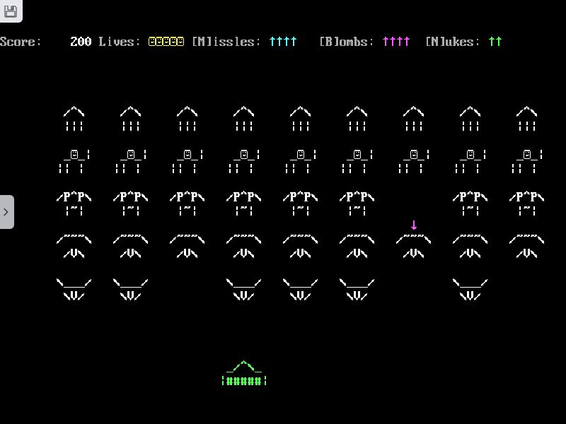 ASCII Invaders